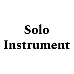 Solo Instrument