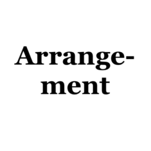 Arrangement